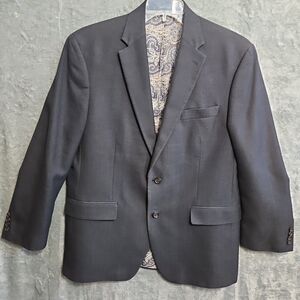 Lauren Ralph Lauren LRL Men’s Blazer Black 44R  Sports Coat Suit Jacket lined